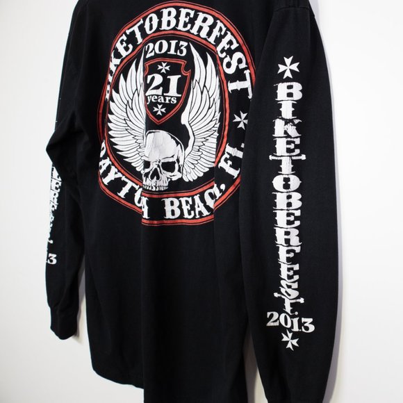 Biketoberfest Daytona Beach Florida long sleeve - Picture 8 of 8